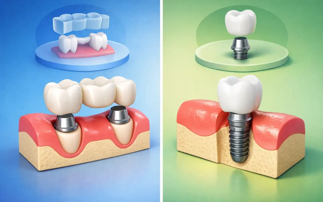 Dental Bridge Versus Implant: Which Fits You?