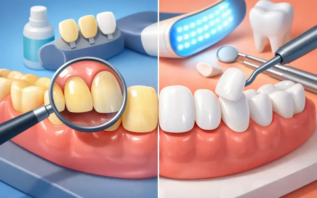 Should Teeth Be Whitened Before Veneers?
