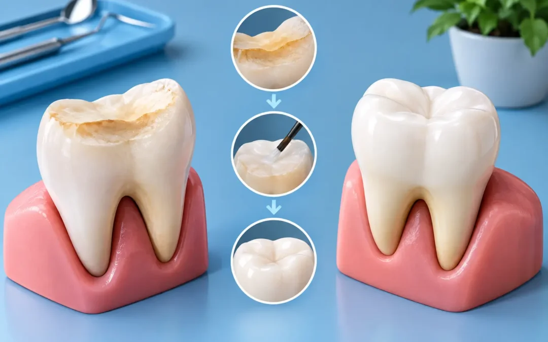 Tooth Erosion Restoration Case Study Explained