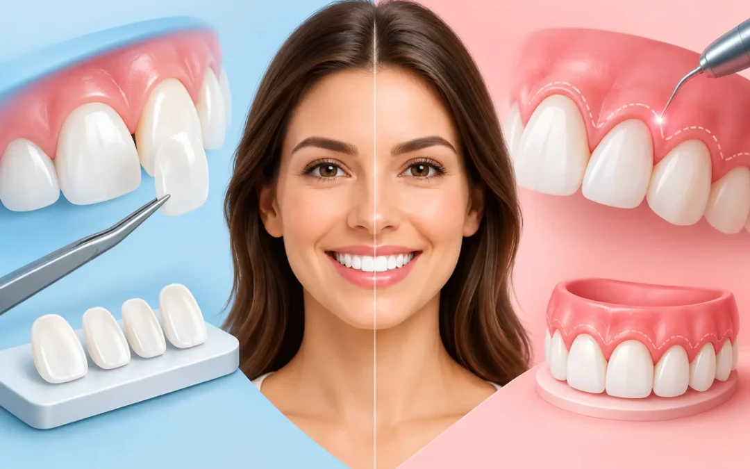 Veneers Versus Gum Contouring: Which Is Right?